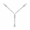 Splitter, Aluminium, weiss