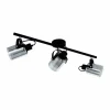 Spotstrahler »CALERINO«, schwarz/chromfarben, 40 W, Stahl