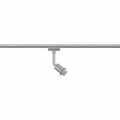 Spot »URail«, BxHxL: 4,4 x 16,3 x 4,4cm, chromfarben