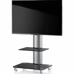 Standfuß »Tosal«, BxH: 60 x 100 cm, Aluminium/Einscheiben-Sicherheitsglas