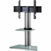 Standfuß »Zental«, BxH: 80 x 117 cm, Aluminium/Einscheiben-Sicherheitsglas