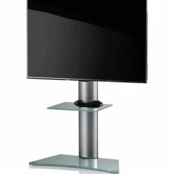 Standfuß »Zental«, BxH: 80 x 117 cm, Aluminium/Einscheiben-Sicherheitsglas