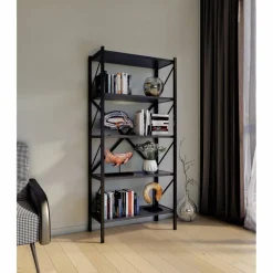 Standregal »Insasi«, BxHxL: 66 x 160 x 34 cm, Holzwerkstoff
