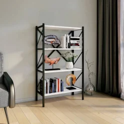 Standregal »Insasi«, BxHxL: 66 x 121 x 34 cm, Holzwerkstoff