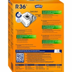 Staubsaugerbeutel »MicroPor® Plus«, aus Vlies, 4 Beutel Stück, R36