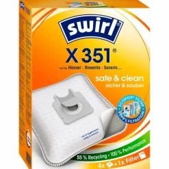 Staubsaugerbeutel »MicroPor® Plus«, aus Vlies, 4 Beutel + 1 Filter, X351