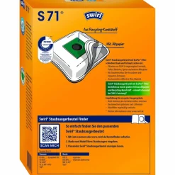 Staubsaugerbeutel »MicroPor®«, aus Vlies, 4 Stück, S71