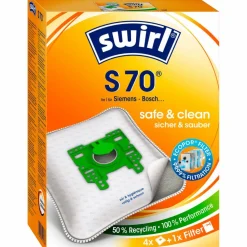 Staubsaugerbeutel »MicroPor®«, aus Vlies, 4 Stück, S70