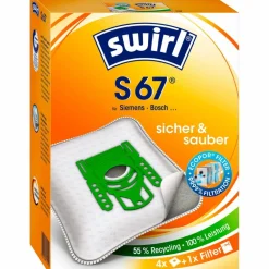 Staubsaugerbeutel »MicroPor®«, aus Vlies, 4 Stück, S67