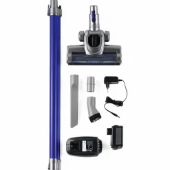 Staubsauger, 150 W blau/silber