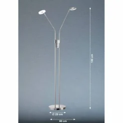 Stehleuchte »Dent«, BxH: 25 x 150 cm, integrierte LED