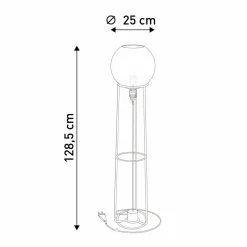 Stehleuchte »Stelo«, BxL: 310 x 310 mm, ohne Leuchtmittel