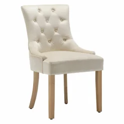 Stuhl, BxH: 56 x 91 cm, Holz/Textil
