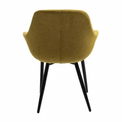 Stuhl, Höhe: 86 cm, gelb/schwarz, 2 stk