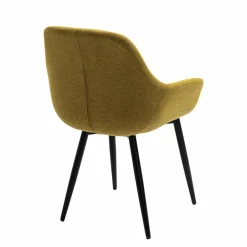 Stuhl, Höhe: 86 cm, gelb/schwarz, 2 stk
