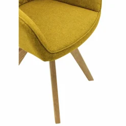 Stuhl, Höhe: 88 cm, gelb, 2 stk