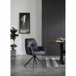 Stuhl, Höhe: 90 cm, schwarz