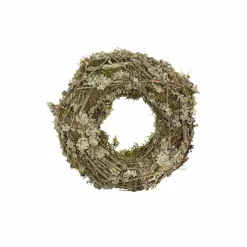 Tannenzweige, Naturkranz Moos Bonsai, 30 cm