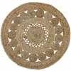 Teppich »Balo«, BxL: 120 x 120 cm, creme/beige