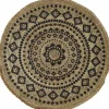 Teppich »Mamda«, BxL: 120 x 120 cm, creme/beige