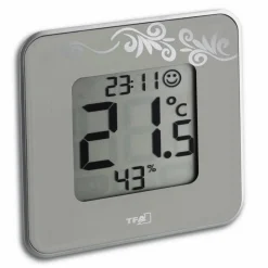 Thermo-Hygrometer, Breite: 10,5 cm, Temperaturbereich: -20 bis 50 °C