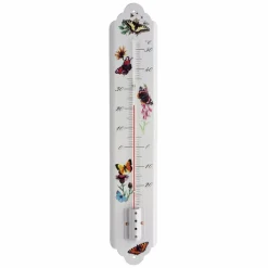 Thermometer, Breite: 9,2 cm, Metall