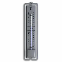 Thermometer, Breite: 4,8 cm, Metall