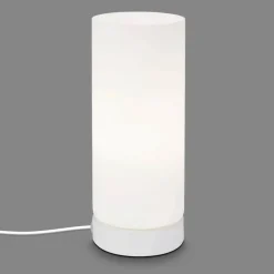 Tischleuchte »PAIPA«, ØxH: 10 x 25 cm, 25 W, Glas/Metall