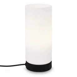 Tischleuchte »PAIPA«, ØxH: 10 x 25 cm, 25 W, Glas/Metall