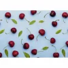 Tischset »Funny Cherry«, rechteckig, Kunstleder, blau/rot