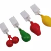 Tischtuchclips, rot/grün/gelb, Kunststoff