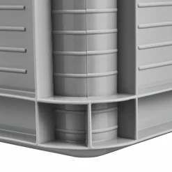 Transportbox »Robert«, Polypropylen (PP), grau