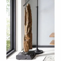 Treibholzskulptur, teakholz, Höhe: 100 cm