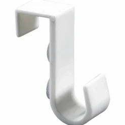 Türhängehaken, Weiß, 1 Haken, Kunststoff, Weiß, Kunststoff, 70 x 22 x 50 mm