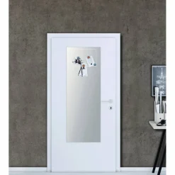 Türklebespiegel, BxH: 39 x 111 cm, Kristallglas
