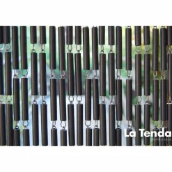 Türvorhang, BxH: 100 cm x 230 cm, anthrazit, Polyethylen/Aluminium