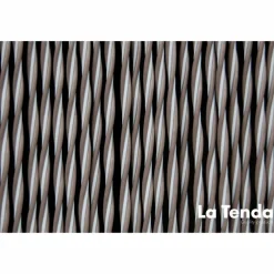 Türvorhang, BxH: 100 cm x 230 cm, sandfarben, Polyvinylchlorid/Aluminium