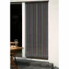 Türvorhang, grau/bunt, Polyester