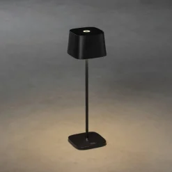 USB-Tischleuchte »Capri«, schwarz, Höhe: 36 cm, dimmbar, inkl. Batterie