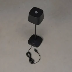 USB-Tischleuchte »Capri«, schwarz, Höhe: 36 cm, dimmbar, inkl. Batterie