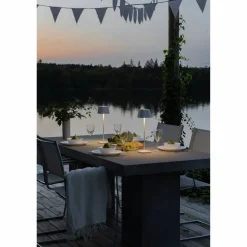 USB-Tischleuchte »Capri«, weiß, Höhe: 36 cm, dimmbar, inkl. Batterie