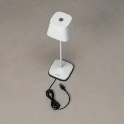 USB-Tischleuchte »Capri«, weiß, Höhe: 36 cm, dimmbar, inkl. Batterie