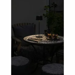 USB-Tischleuchte »Positano«, schwarz, Höhe: 35 cm, dimmbar, inkl. Batterie