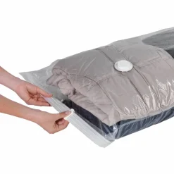 Vakuum Beutel Reise-Set 6er Set, platzsparende Vakuum Kleideraufbewahrung mit Pumpe, Vakuum