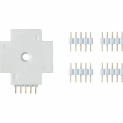 Verbindungselement, X-Connector, Kunststoff, weiß