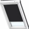 Verdunkelungsrollo schwarz/aluminiumfarben, Polyester