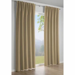 Verdunkelungsschal, Polyester, verdunkelnd, blickdicht, thermoregulierend