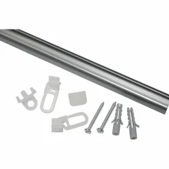 Vorhangschiene, Länge: 2100 mm, 1-läufig, Aluminium