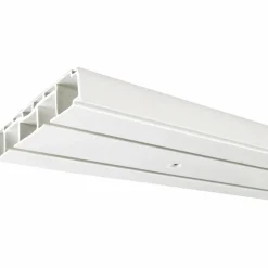 Vorhangschiene, Länge: 2100 mm, 2-läufig, Kunststoff