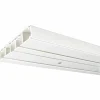 Vorhangschiene, Länge: 1200 mm, 3-läufig, Kunststoff